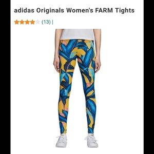 Adidas Farm Woman’s Tights XXS New w Tags